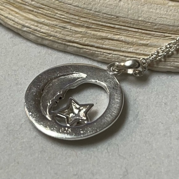 925 Sterling Silver. Marcasite. Necklace - Picture 2 of 7